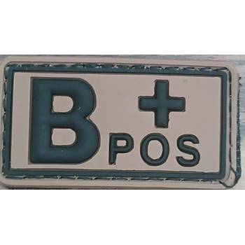 B POS+ Plastik Bej Kan Grubu Patch