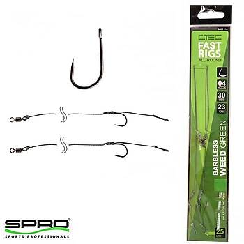 SPRO Fast Rigs WeedyBarbless Hazr ne Takm #08