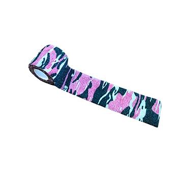 Kamuflaj Bant Pembe Desen 5mt