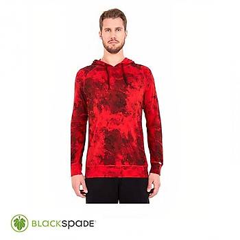 BLACKSPADE Termal Sweatshirt  2. Seviye Krmz