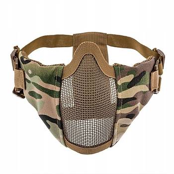 ASG Metal Mesh Mask Koruma Maskesi - Multicam 19080