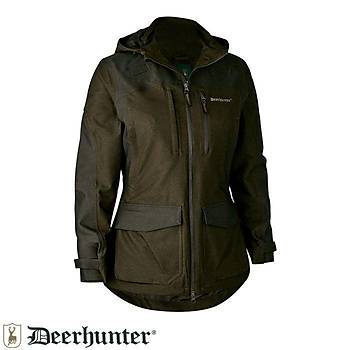 DEERHUNTER Chasse Yeil Uzun Kadn Mont 