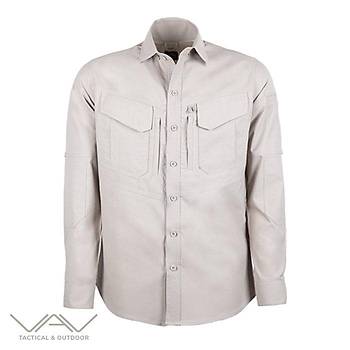 VAV Uzun Kol Gmlek Tactek-01 Toprak