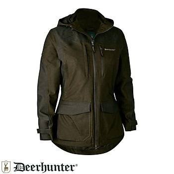 DEERHUNTER Chasse Yeil Uzun Kadn Mont 