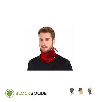 BLACKSPADE Termal Boyunluk Neck Gaiter Krmz