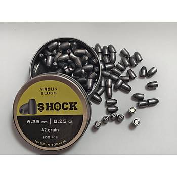 Shock 6,35mm 42 Grain Hollow Point Solid Sama