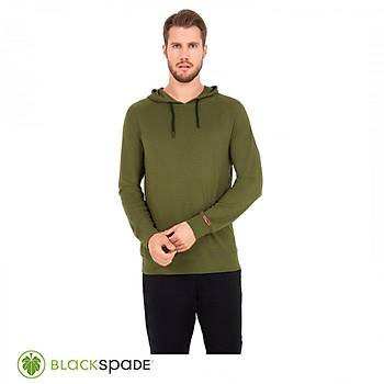 BLACKSPADE Termal Sweatshirt  2. Seviye Yeil