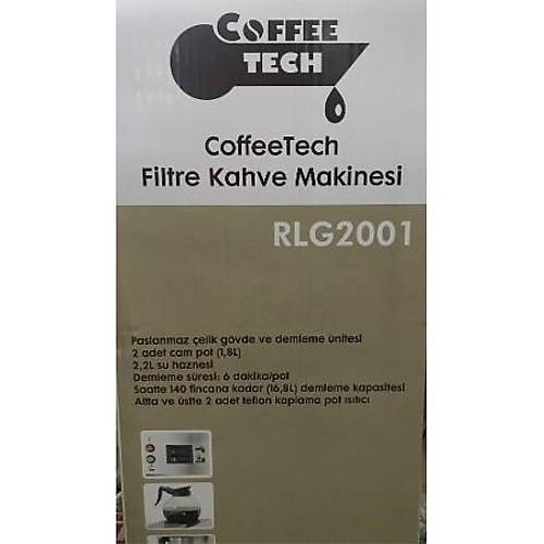 CoffeeTech Profesyonel Filtre Kahve Makinesi
