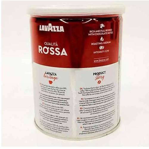 Lavazza Qualita Rossa 250 gr. Teneke Kutu