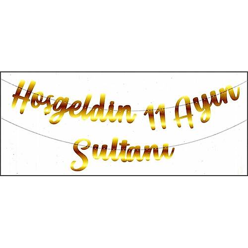 Hogeldin 11 Ayn Sultan Yazl Metalik Ssl Yaz