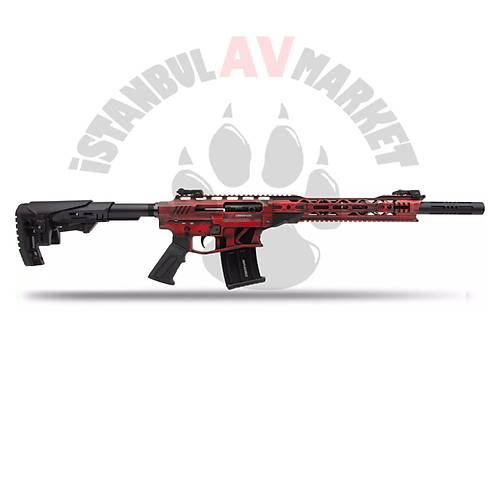 Derya MK-20 ES-204SE Kırmızı Eskitme Full Metal Otomatik Av Tüfeği