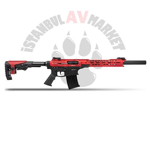 Derya MK-12 AS-104S Siyah - Kırmızı Full Metal Otomatik Av Tüfeği