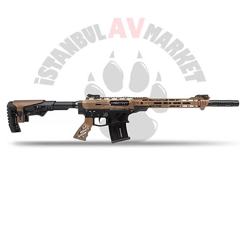 Derya MK-20 ES-202S Siyah - Bronz Full Metal Otomatik Av Tüfeği