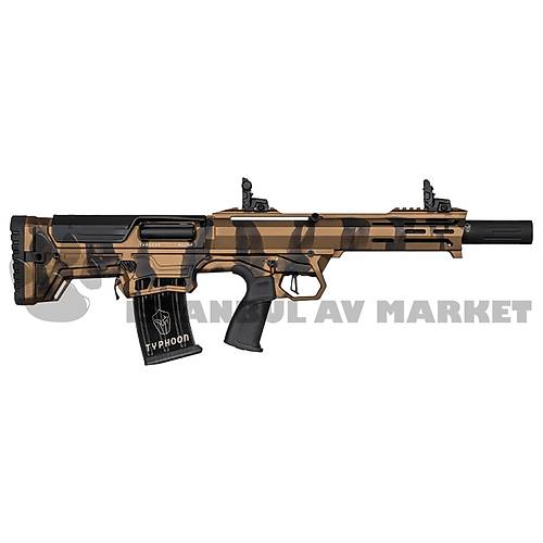 Typhoon Bullpup Bronz-IS Yarı Otomatik Şarjörlü Av Tüfeği