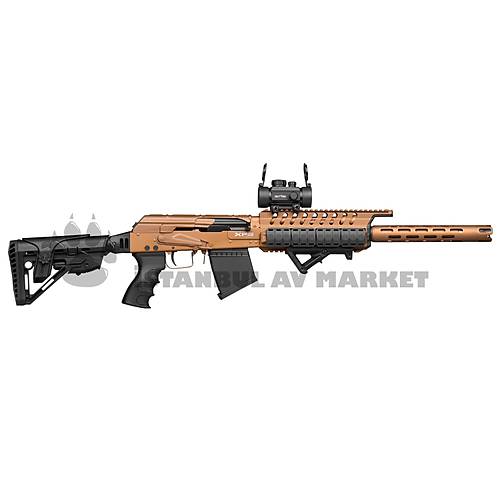 Kral Arms XPS Taktikal Bronz Şarjörlü Yarı Otomatik Av Tüfeği