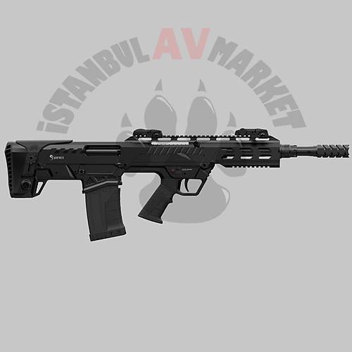 Serengeti SRBull Black Bullpup Otomatik Av Tüfeği