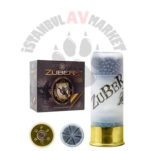 Zuber 28 Gram Bior 12 Kalibre Av Fişeği