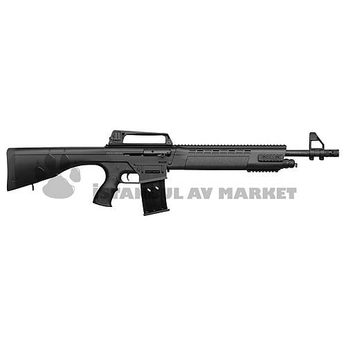 Kral Arms KRX Siyah Şarjörlü Yarı Otomatik Av Tüfeği