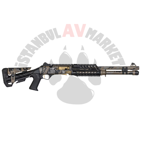 Aksa Crossfire S4 Extreme Pro Açık Kamuflaj Otomatik Av Tüfeği