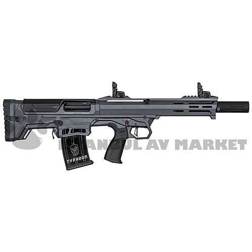 Typhoon Bullpup Gri Yarı Otomatik Şarjörlü Av Tüfeği