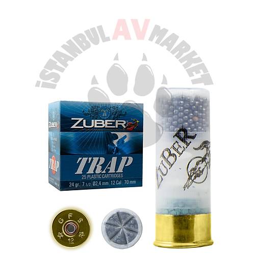 Zuber 24 Gram 12 Kalibre Trap Atış Fişeği