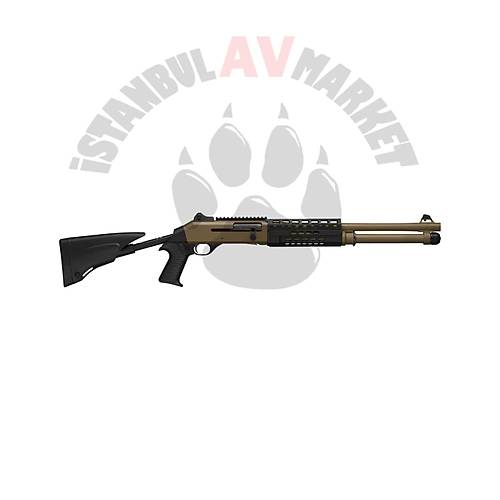 Benelli M4 T Pro Brown Telescobic Otomatik Av Tfei