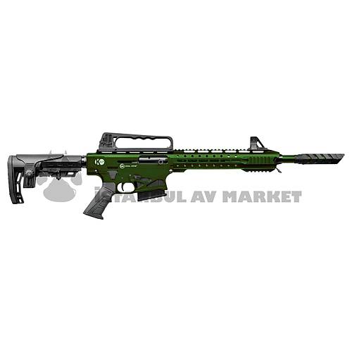 Kral Arms K12 Yeil arjrl Yar Otomatik Av Tfei