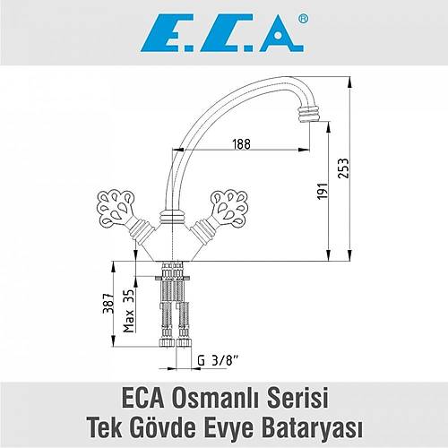 OSMANLI TEK GVDE EVYE BATARYASI