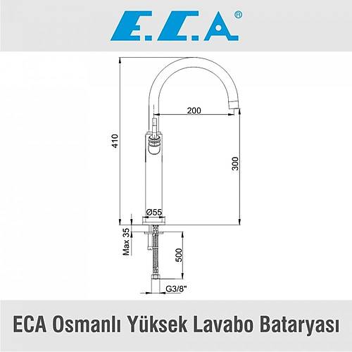 OSMANLI YKSEK LAVABO BATARYASI