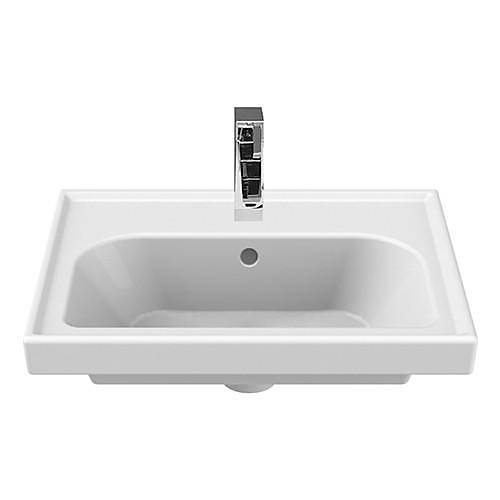 TURKUAZ CERASTYLE FRAME ETAJERL LAVABO 50*38 CM