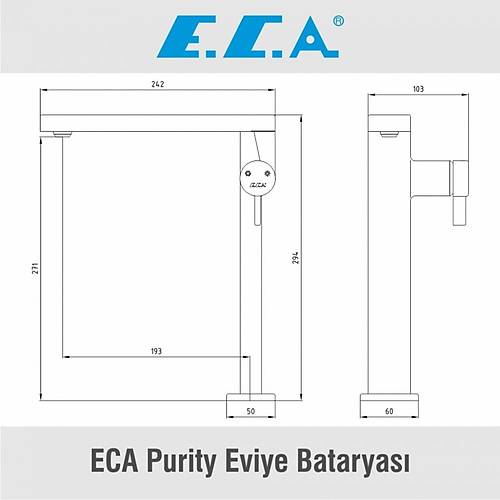 ECA PURITY EVYE BATARYASI