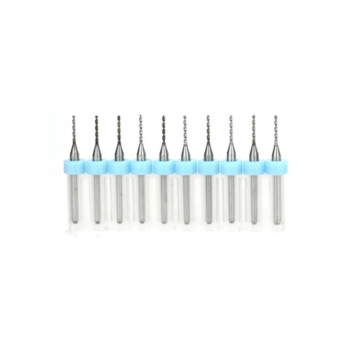 PCB Mini CNC Mikro Karbr Matkap Ucu Seti - 10 Adet 1.0mm Drill Bits