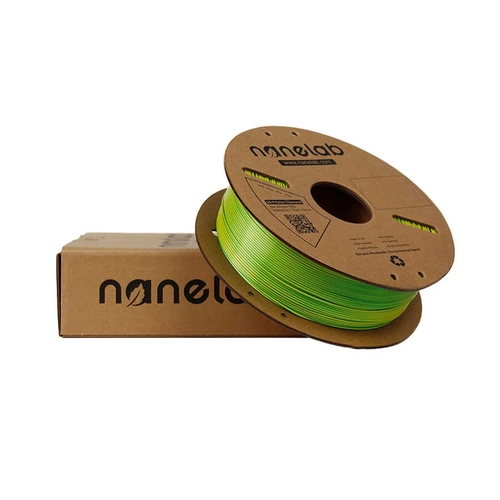 Nanelab ift Renkli Silk PLA Filament - Sar-Yeil - 1.75mm - 1Kg