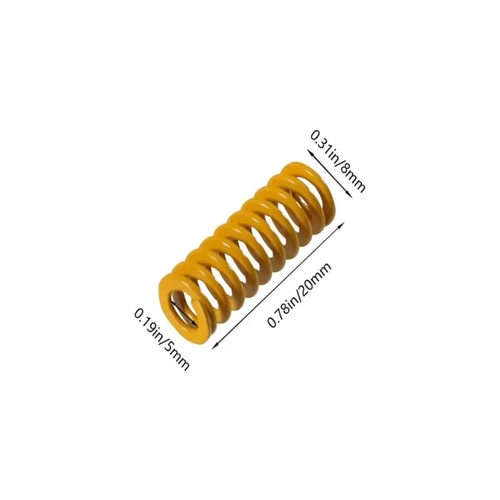 3D Yazc 4 Adet Tabla Kalibrasyon Yay - Sar(20x8mm)