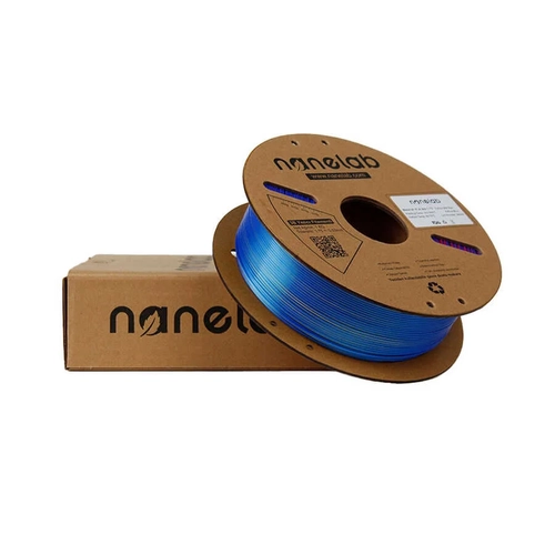Nanelab  Renk Silk PLA Filament - Krmz-Sar-Mavi - 1.75mm - 1Kg