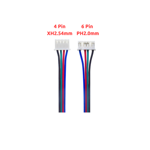 50cm Step Motor Balant Kablosu - XH.54mm - 3D Yazc/CNC Uyumlu