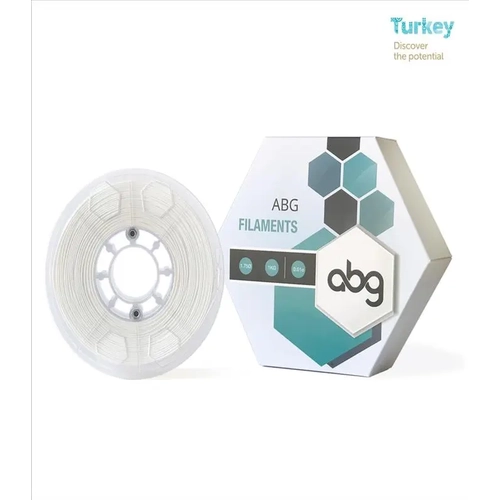 Abg Beyaz TPU Filament - 1.75mm - 0.5 kg(Shore 85A)