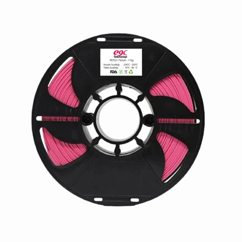 EGC Pembe Petg Filament - 1.75mm - 1Kg