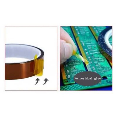 Kapton/Polymid Yksek Isya Dayankl zolasyon Band 15mm/33m