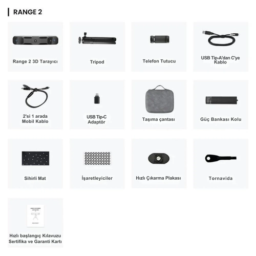 Revopoint RANGE 2 Standard 3D Scanner