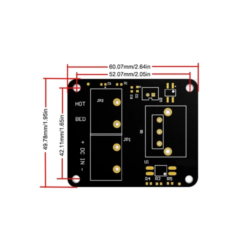 3D Yazc Hot Bed Modl