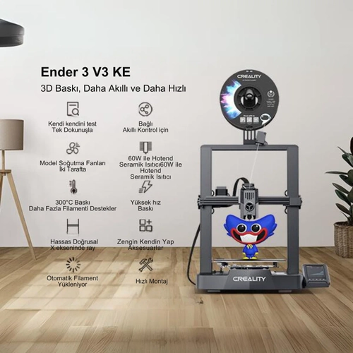 Creality Ender-3 V3 KE 3D Yazc