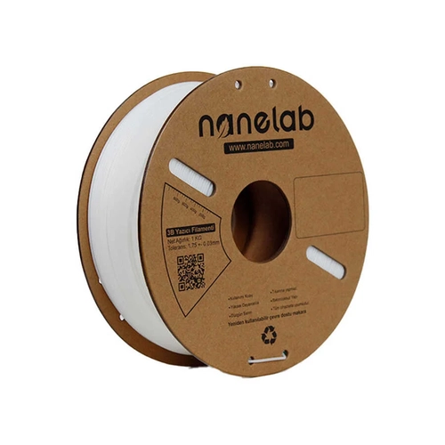 Nanelab Nylon PA Beyaz Filament - 1.75mm - 1Kg