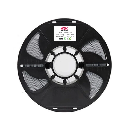 EGC Gm Gri Petg Filament - 1.75mm - 1Kg