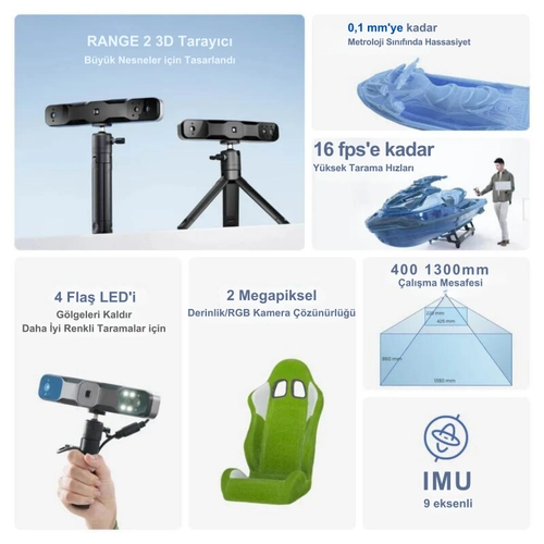 Revopoint RANGE 2 Standard 3D Scanner