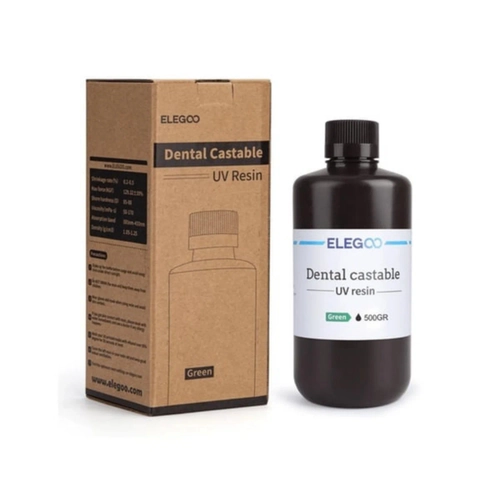 ELEGOO Dental Castable UV Reine - Yeil - 0.5 Kg