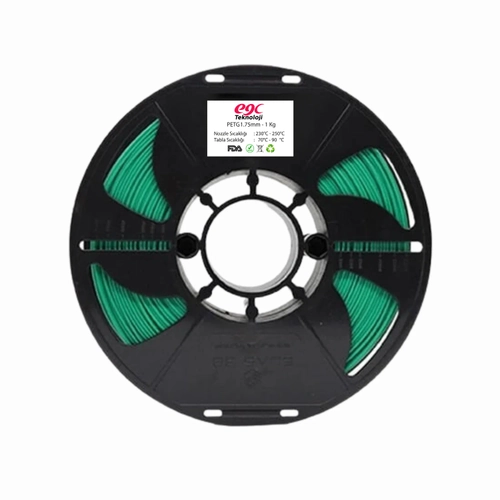 EGC Yeil Petg Filament - 1.75mm - 1Kg