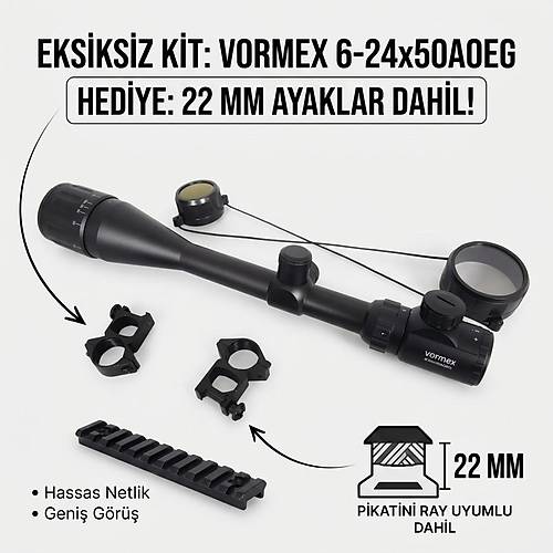 VORMEX 6-24X50 AOEG T�fek D�rb�n�