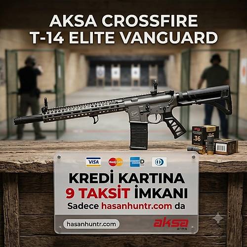 Aksa Crossfire T-14 Elite Vanguard 36 Kalibre �arj�rl� Av T�fe�i