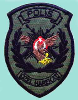 Polis Özel Harekat Memur Arması Cırtlı